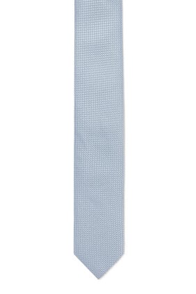 ربطة عنق بنقشة دقيقة